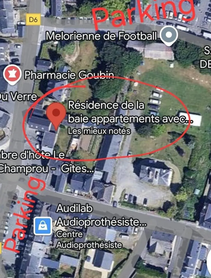 Apartmán Le Babord T2 Etoile Saint-Méloir-des-Ondes